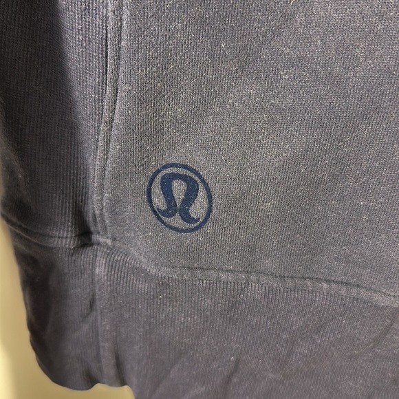 Lululemon Midnight Navy Blue Floral Flock Pullover Sweatshirt 6 - Picture 8 of 12